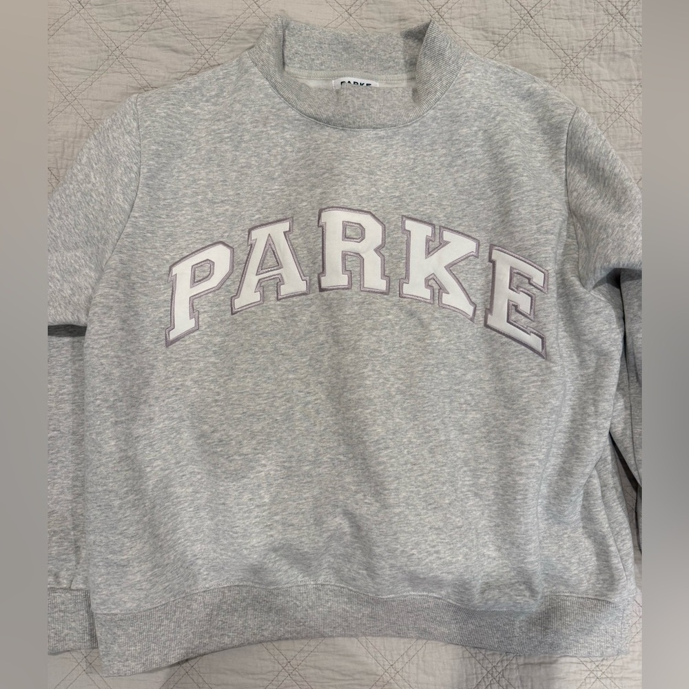 Varsity Mockneck - Metallic. L/XL.
